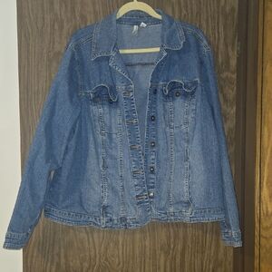 St. John's Bay Medium Wash Denim Jacket